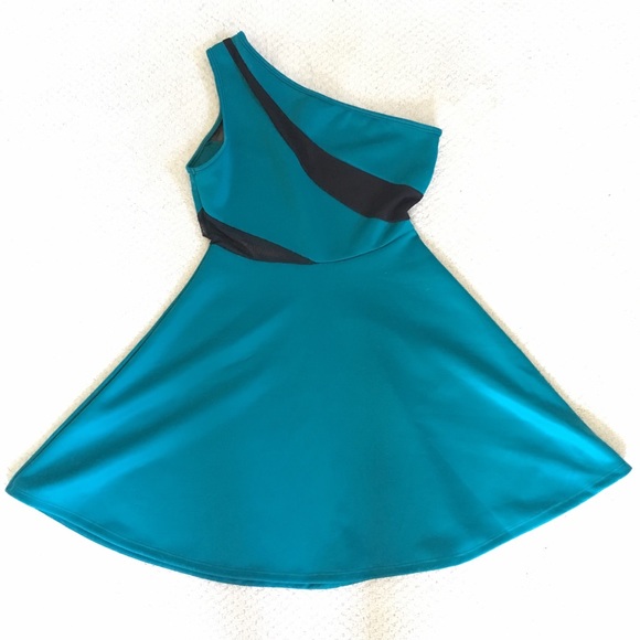 Charlotte Russe one shoulder skater dress - Picture 1 of 5